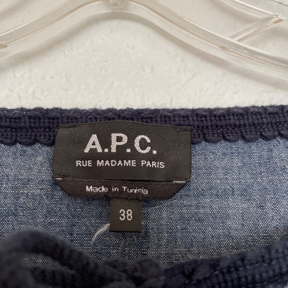 APC Blouse sz38 - Picture 4 of 8